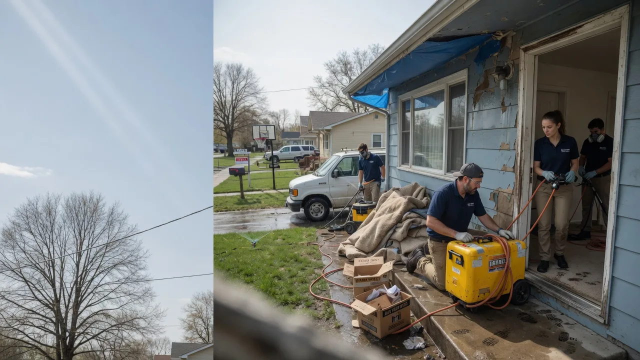 Basement Flood Cleanup in Belington, WV near me